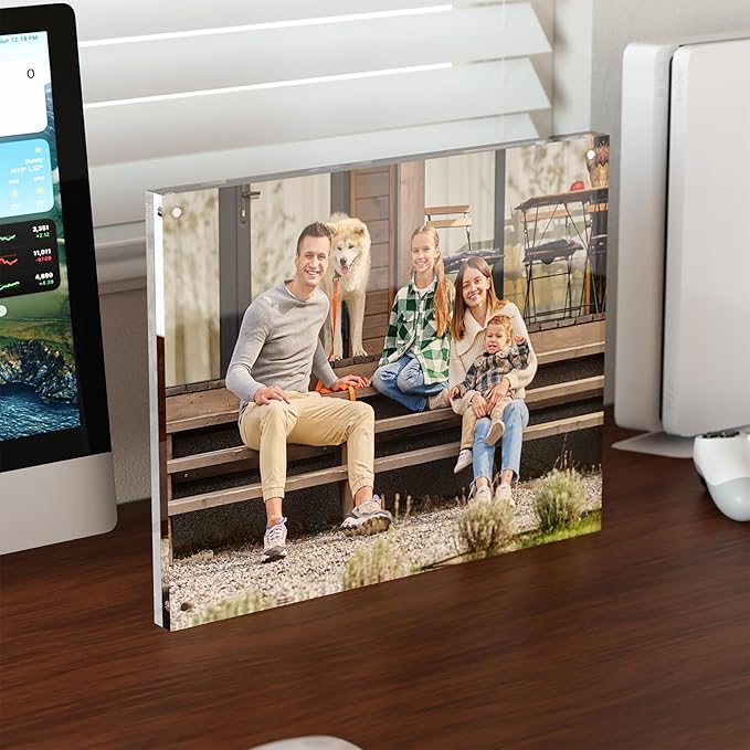 8x10 Acrylic Picture Frame 5 Pack, Desktop Display Decor Gift - Image 5