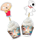 Seyal® Stewe Griffin Cupcake wrapper by Seyal