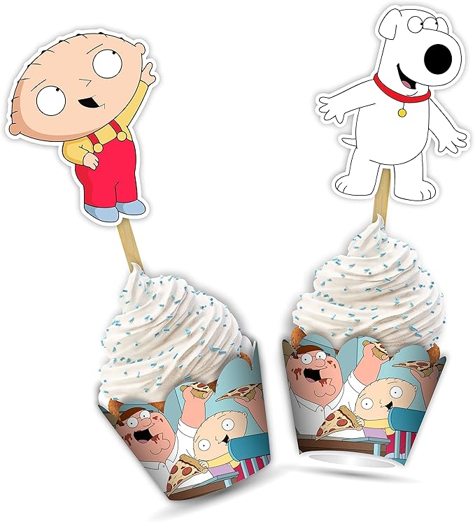 Seyal® Stewe Griffin Cupcake wrapper by Seyal