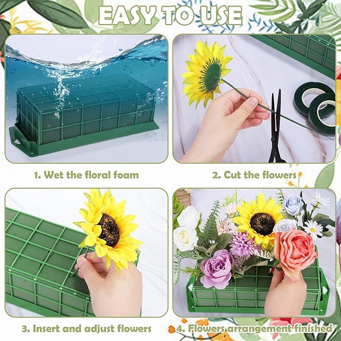 Aodaer 6 Pieces Floral Foam Cage - Image 4