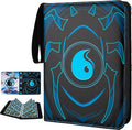 9 Pocket Card Binder for MTG/YGO/PTCG/Game Cards, Holds 900 Cards, Premium Card by HOME