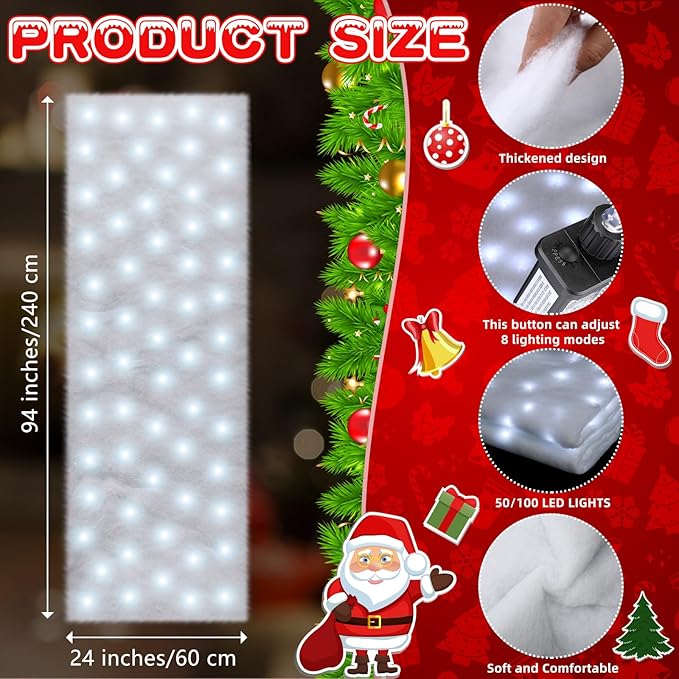 VIHOSE Christmas Snow Blanket - Image 2