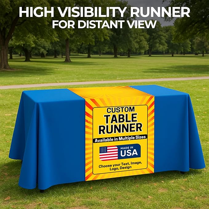 DreamController Custom Table Runner 12"x72" to 36"x72" - Image 4