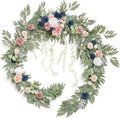 Ling's Moment 9FT Eucalyptus and Willow Leaf Garland by LingsMoment