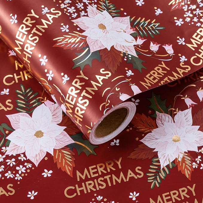 LeZakaa Christmas Wrapping Paper Roll by LeZakaa