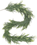 MAKHOT 1-Piece 5.6Ft Artificial Pine Needle Garland, Real Touch Winter Pine by MAKHOT
