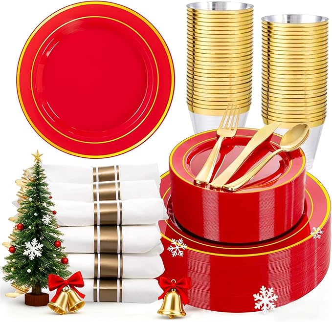 350Pieces Christmas Plates by WDF