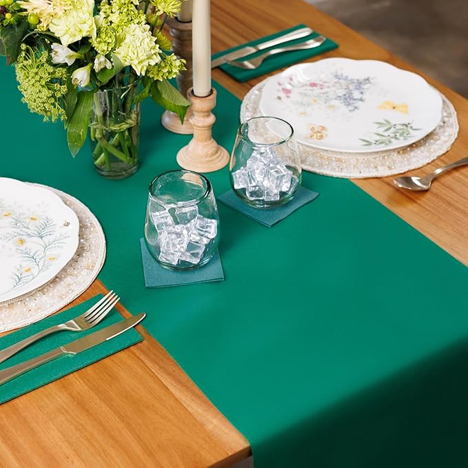 American Homestead Paper Table Runner Roll - 78 ft. Disposable Linen-Like Table - Image 2