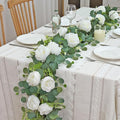 2PCS Artificial Eucalyptus Flowers Garland by MEIVINES