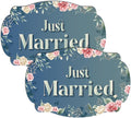 GEEKBEAR Just Got Married Car Magnet by GEEKBEAR