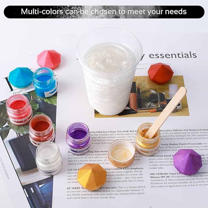 Jelife White Edible Luster Dust - Image 5