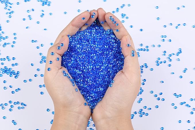 10000 pcs/Pack Wedding Table Scatter Confetti Crystals Acrylic Diamonds Vase - Image 3