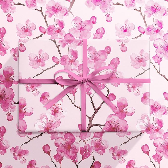RUSPEPA Floral Wrapping Paper Roll - Image 3