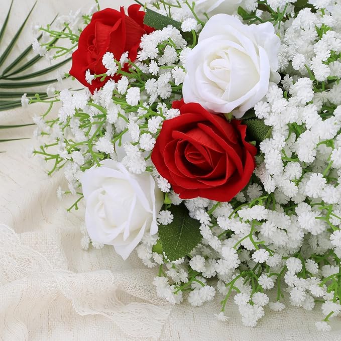 Babys Breath Artificial Flowers, Real Touch Babys Breath Flowers Artificial Bulk - Image 4