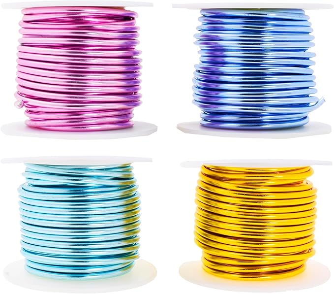 Mandala Crafts 8 Gauge Anodized Aluminum Craft Wire by MandalaCrafts