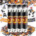 4 Pack Halloween Confetti Poppers, 12 Inch Confetti Cannon Party Poppers by Zankubom