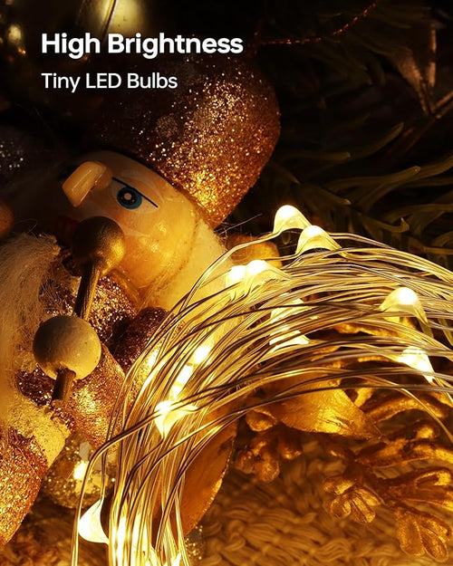10 Pack Fairy Lights Battery Operated - 7ft 20 LED Twinkle Lights Copper Wire - Image 2