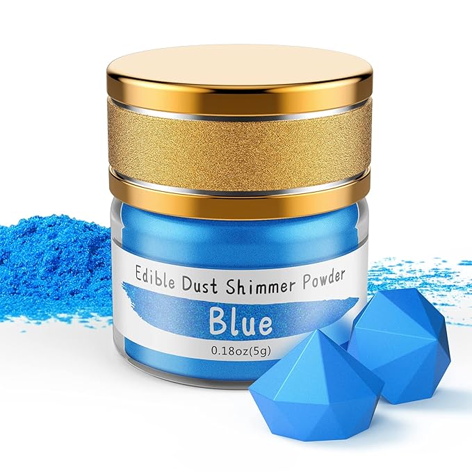 Jelife Blue Edible Luster Dust by OrderNowfromJelife
