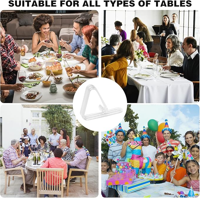 48 Pcs Plastic Table Cloth Holder - Image 6