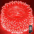 LAMPHOME 33ft Christmas Decorative Mini Lights, 100 LED Transparent Wire Fairy by ULL