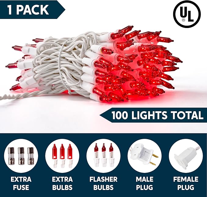 Joiedomi Christmas String Lights Indoor, 21.4 FT Lighting Decor - Image 2
