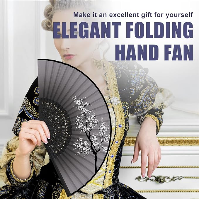 WEARXI Handheld Fan, Chinese Folding Fan - Image 6