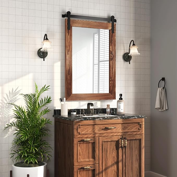 COGOOD Farmhouse Bathroom Mirror by COGOOD