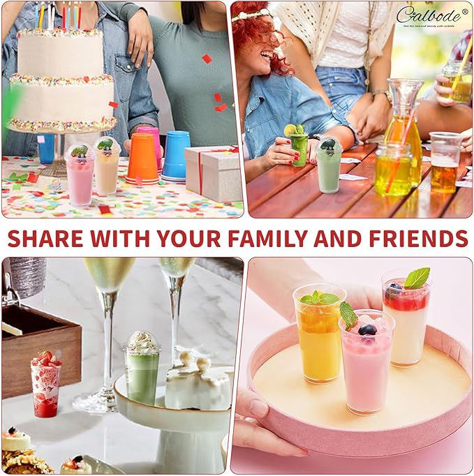 100Pcs 3oz Mini Dessert Cups - Image 6