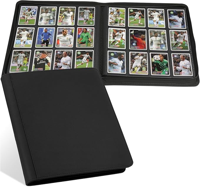 Trading Card Binder 12 Pocket, 720 Pockets Card Binders, Card Collection Binder by GERMUN