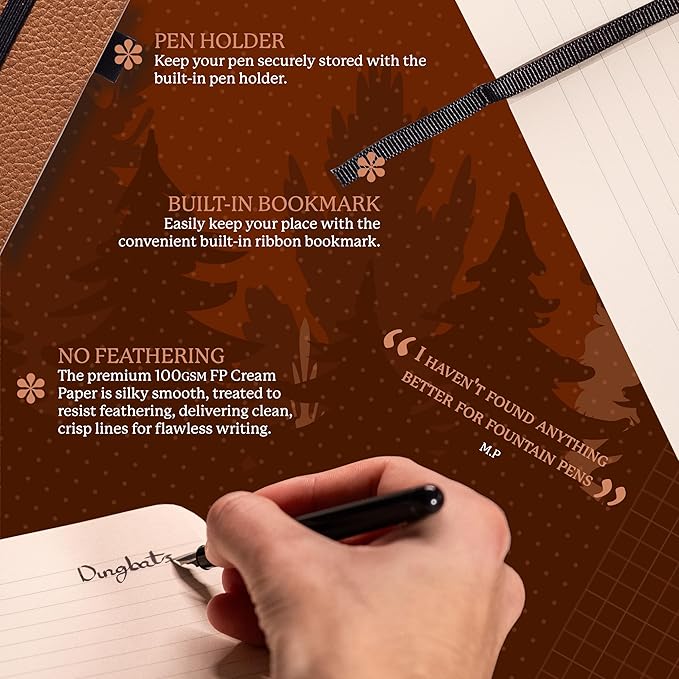 Dingbats A5 Wildlife Ruled Notebook Journal - Image 3