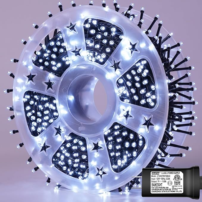 YEGUO 165ft 500 LED Christmas Lights Outdoor Waterproof by YEGUO