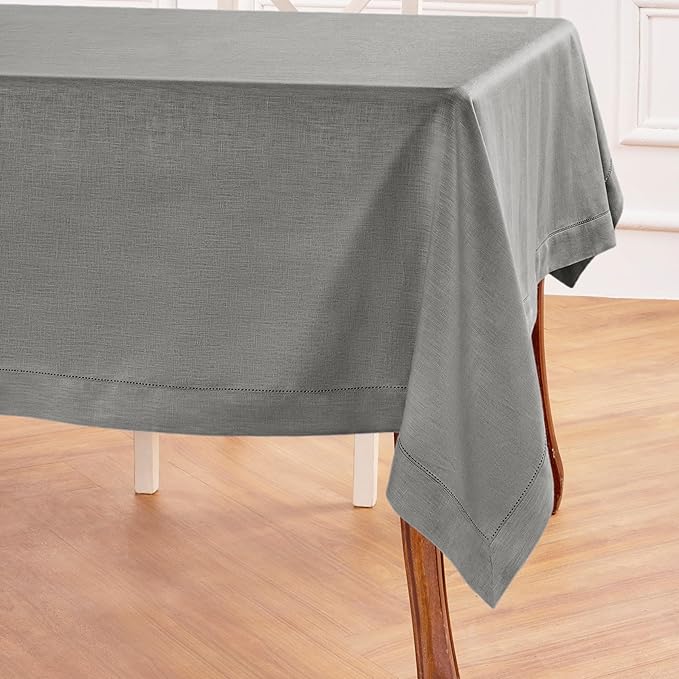 Solino Home Linen Tablecloth 60 x 108 Inch - Image 3