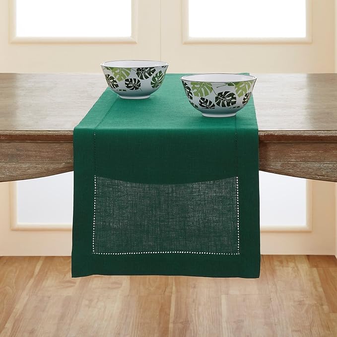 Solino Home Linen Table Runner 108 Inches Long by SolinoHome