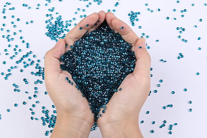 10000 pcs/Pack Wedding Table Scatter Confetti Crystals Acrylic Diamonds Vase - Image 3