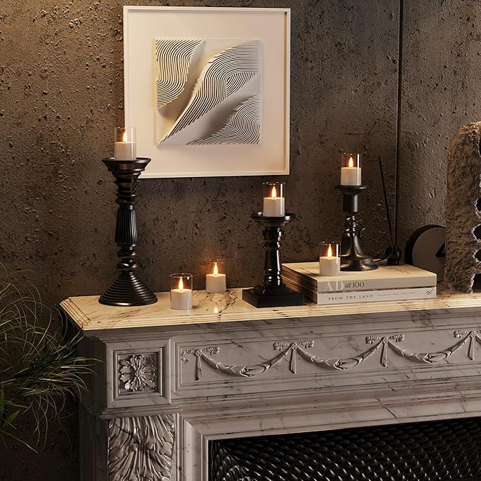 12Pack Flickering Flameless LED Candles - Image 6
