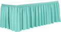 Ultimate Textile Pleat Polyester Fabric Table Skirt by UltimateTextile