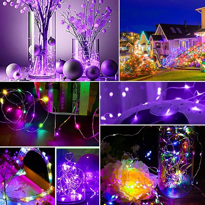 pozzolanas 24 Pack 7ft Waterproof LED Fairy Lights - Image 6