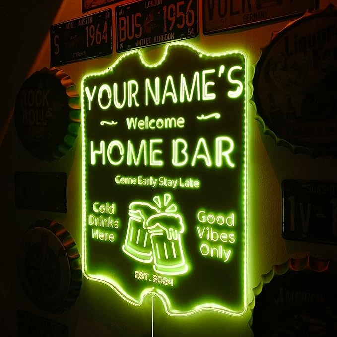 ADVPRO Personalized Your Name Home Bar RGB Dynamic Glam LED Sign - Image 4