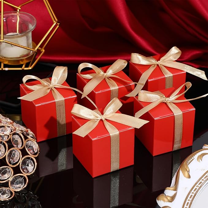 Jutom 100 Pcs Mini Favor Boxes Extra Small Candy Boxes Paper - Image 4