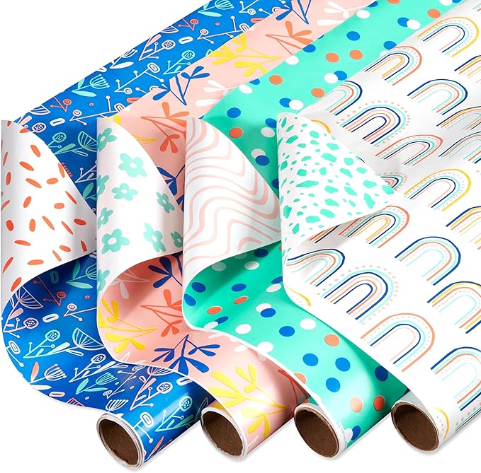 American Greetings 160 sq. ft. Reversible Wrapping Paper Bundle by AmericanGreetings
