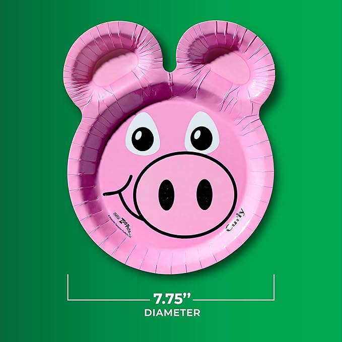 Hefty Zoo Pals Party Edition Paper Plates - Image 4