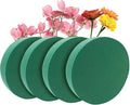 Prashent 4 Pcs Round Floral Foam Blocks by Prashent