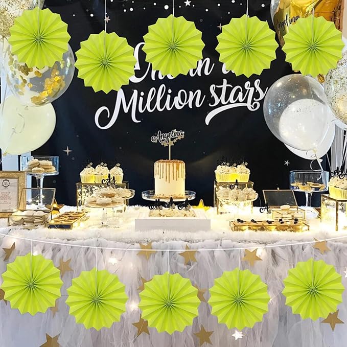 Green Graduation Party Decor, Tropical Party Decorations, Emerald Green Party - Image 5