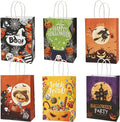 24 Pcs Halloween Paper Gift Bags, 6 Styles Halloween Goodie Bags by STPIYFZU