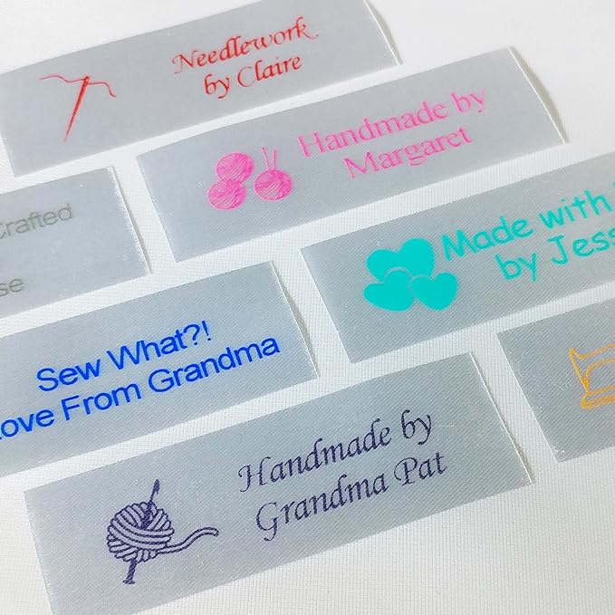 Personalized Satin Sewing Labels by LabelWeavers