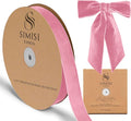 Pink Velvet Ribbon 1'' 25 Yards by SIMISIRIBBON