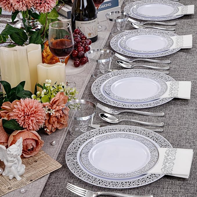 WELLIFE 210pcs Dinnerware Set - Image 6