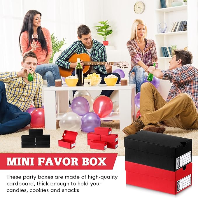12 Sets Mini Sneaker Boxes for Party Favors Mini Shoe Gifts Boxes 4.7 x 2.5 x 2 - Image 6