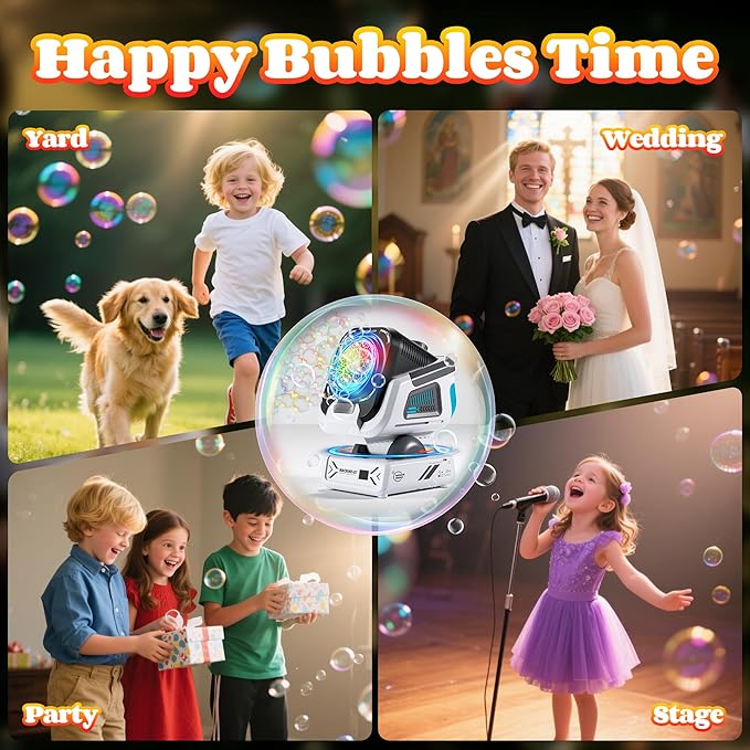 2025 Upgraded Bubble Machine - Image 7