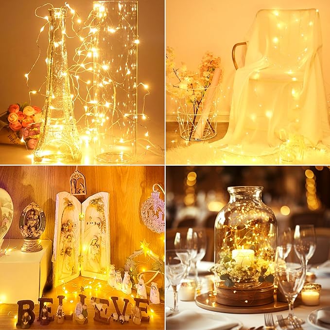 kolpop 12 Pack LED Fairy Lights Battery Operated, Mini Twinkle String Lights - Image 4